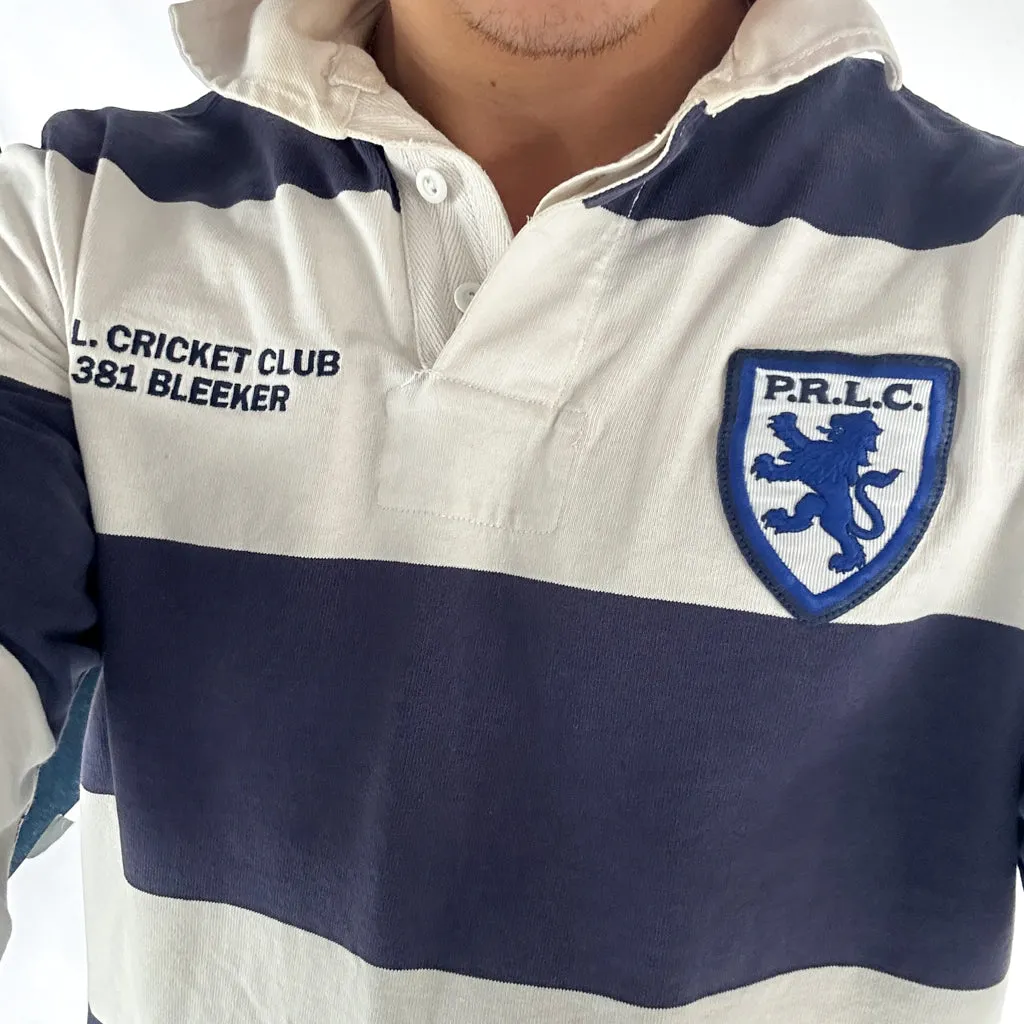 Navy Blue 90s Polo Ralph Lauren Cricket Club Sweatshirt (L)