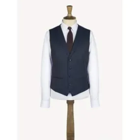 Navy Slim Fit Waistcoat