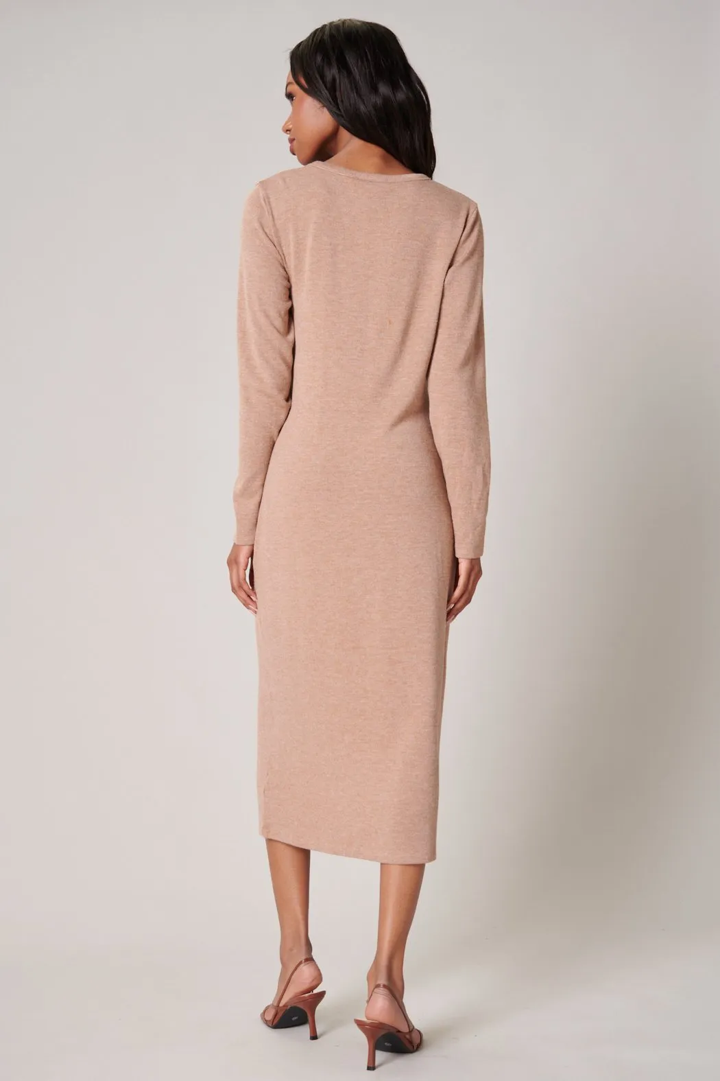 Neada Midi Cardigan Knit Dress