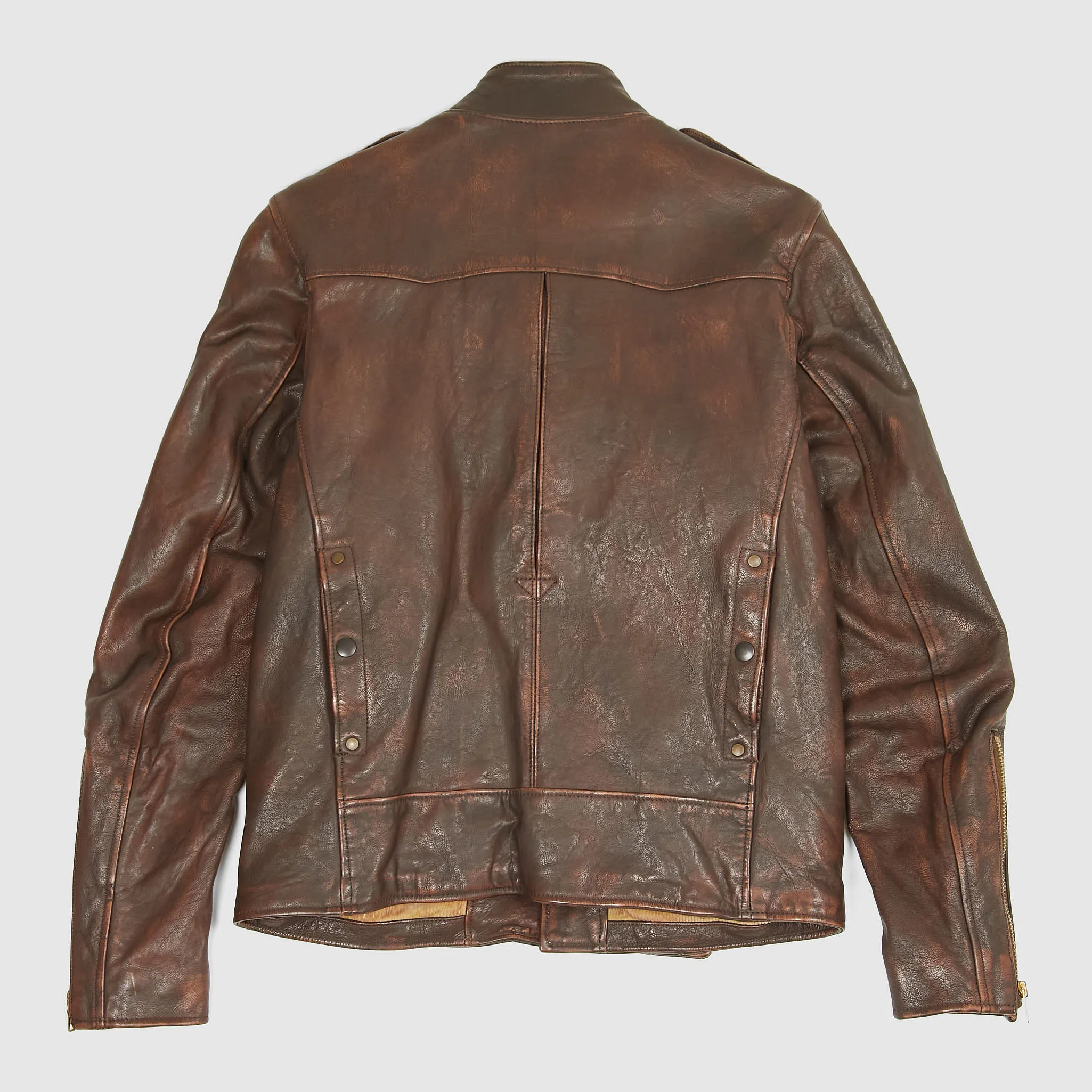 Neighborhood Aviation Leather Jacket