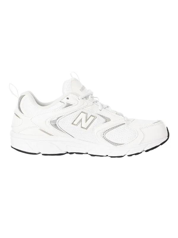 New Balance 408 Mesh Trainers - White/White