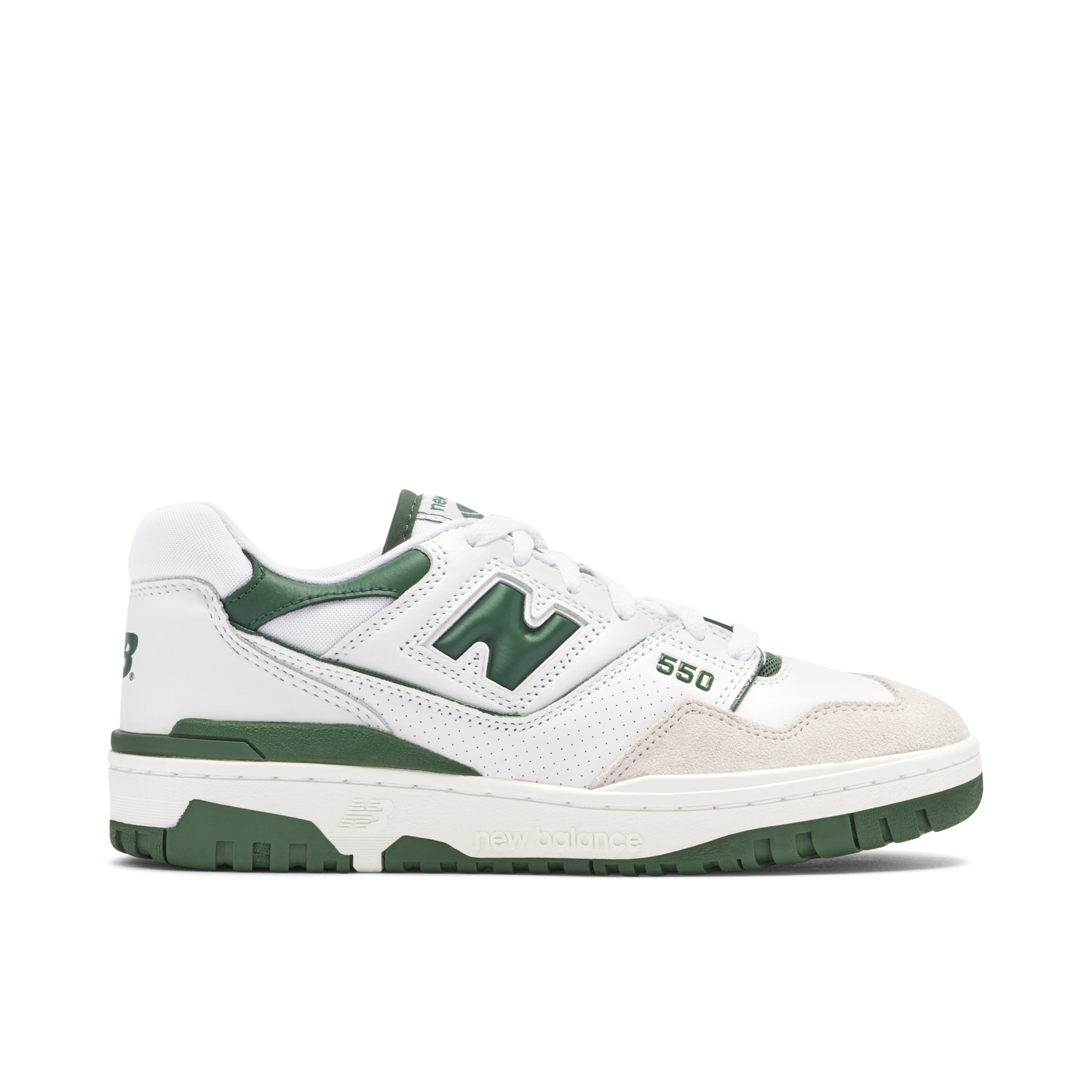 New Balance 550 White Green | BB550WT1 | Laced