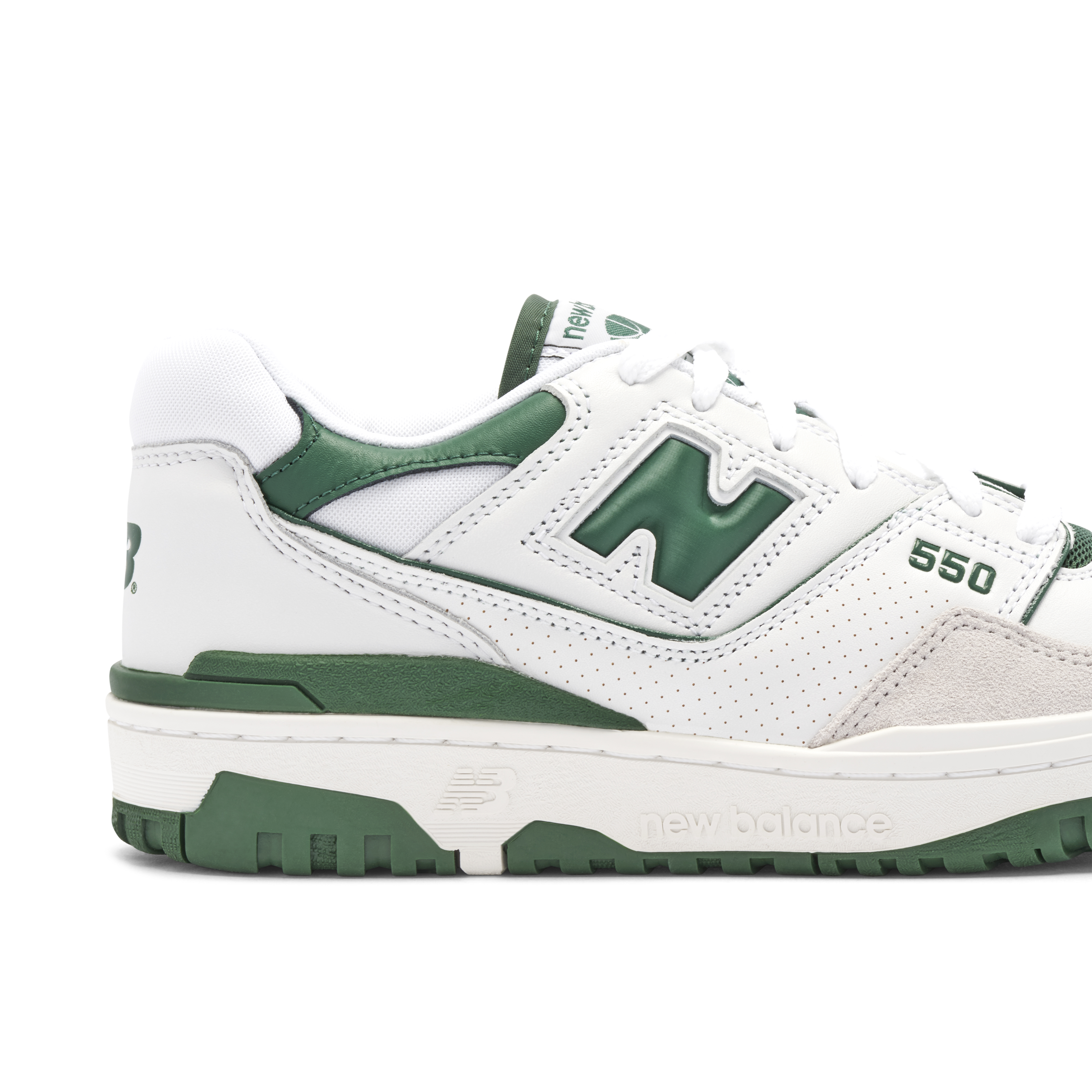 New Balance 550 White Green | BB550WT1 | Laced