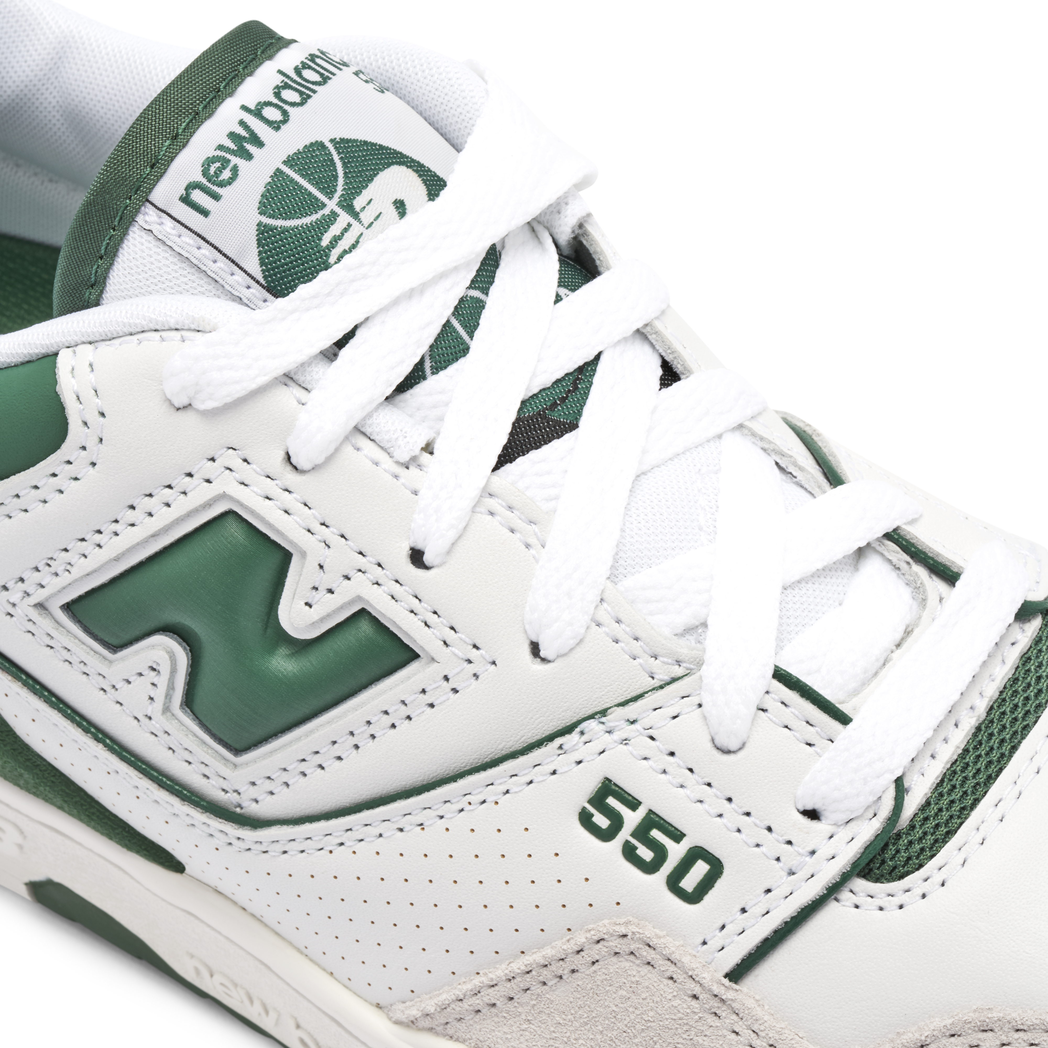 New Balance 550 White Green | BB550WT1 | Laced