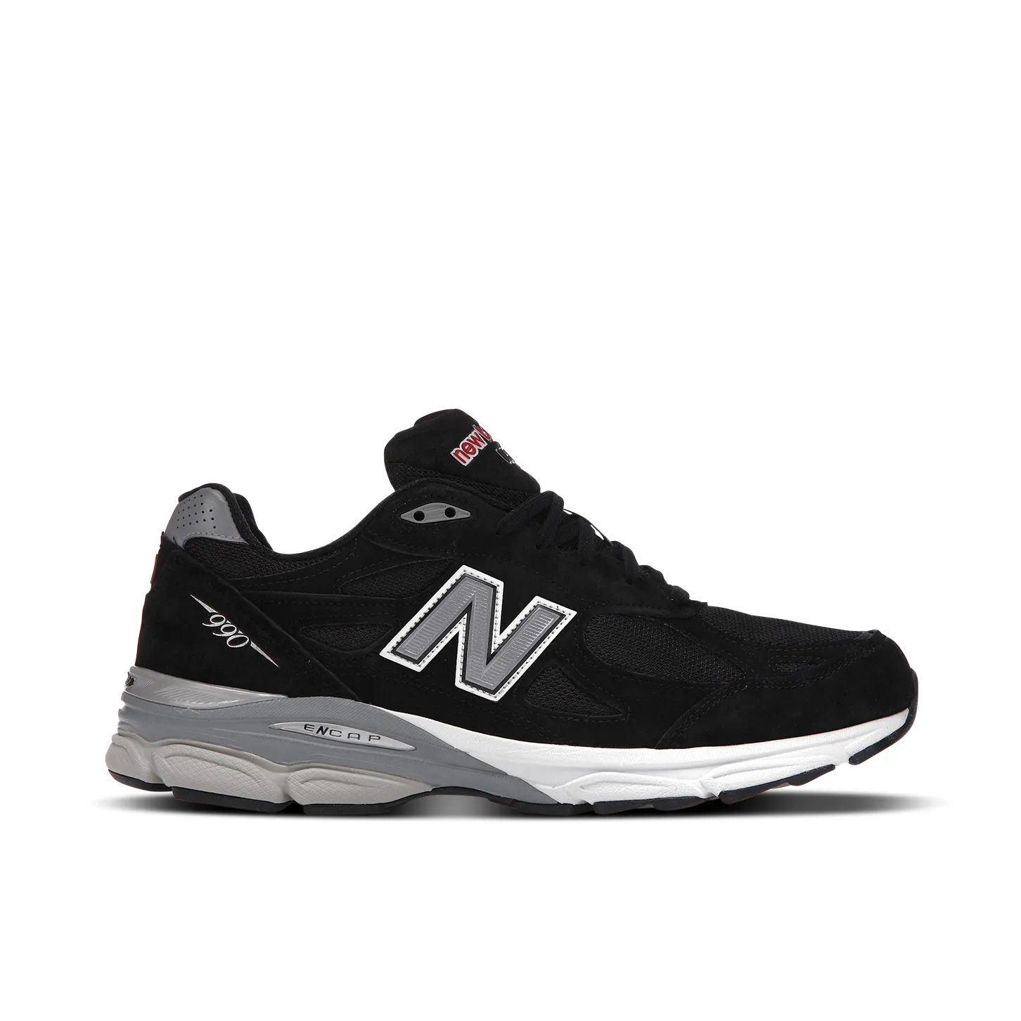 New Balance 990v3 Black Grey | M990BS3 | Laced