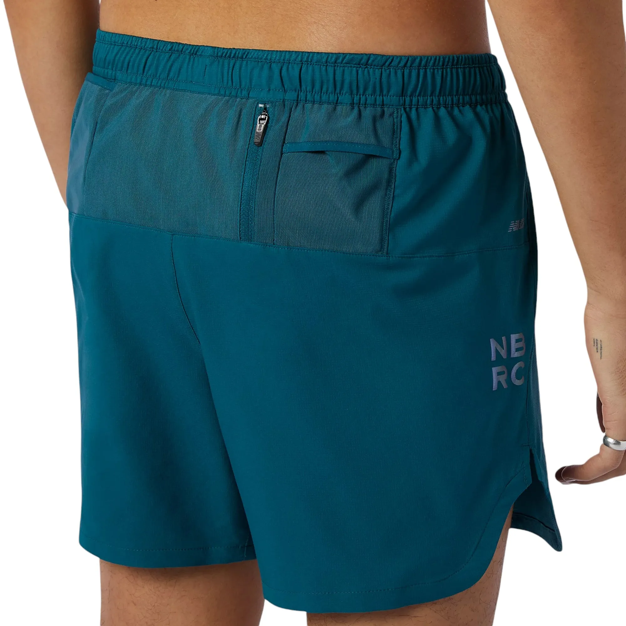 New Balance Q Speed Fuel 5 Inch Short - Blue