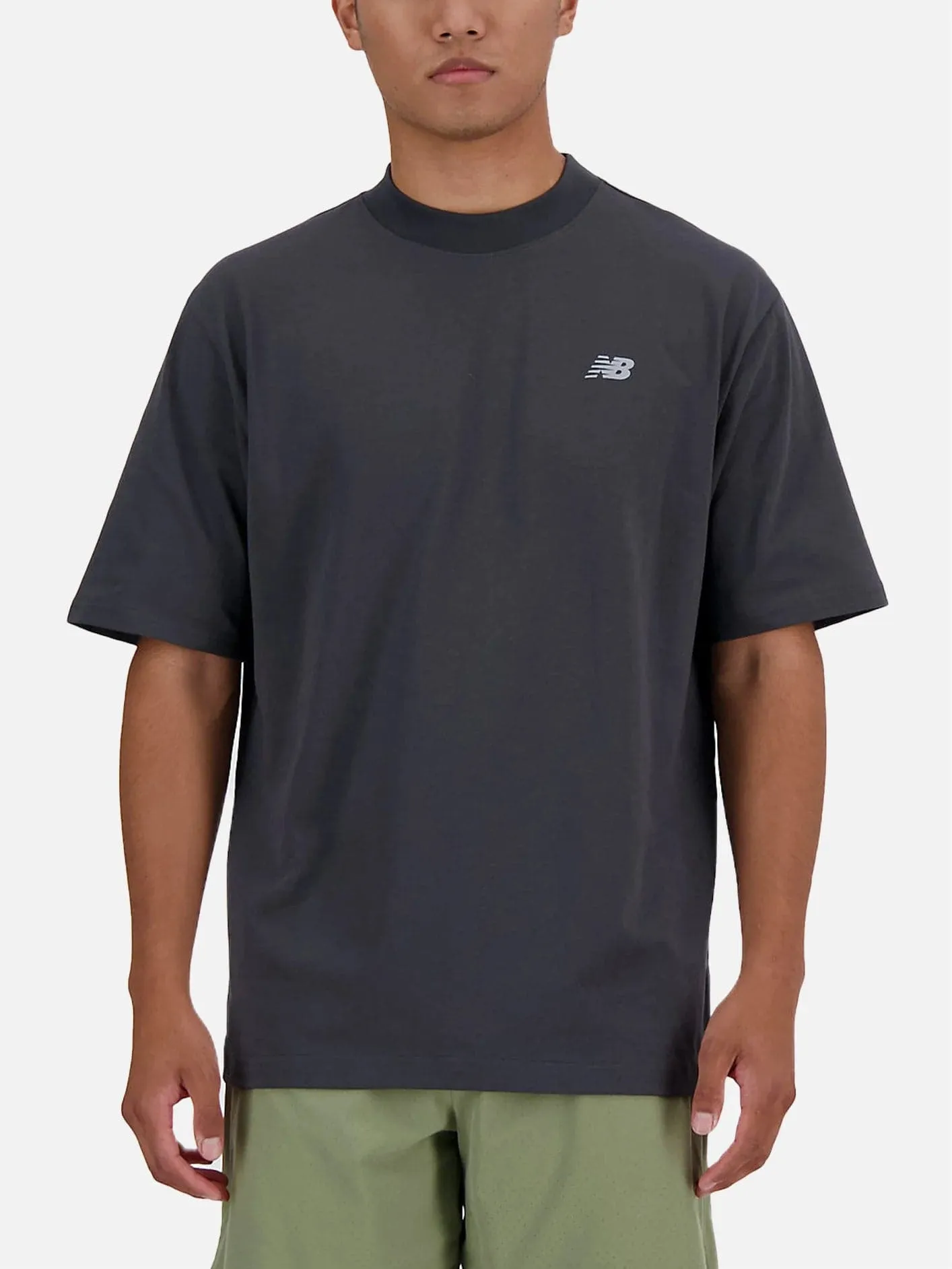 NEW BALANCE Shifted Oversized T-Shirt - Grey