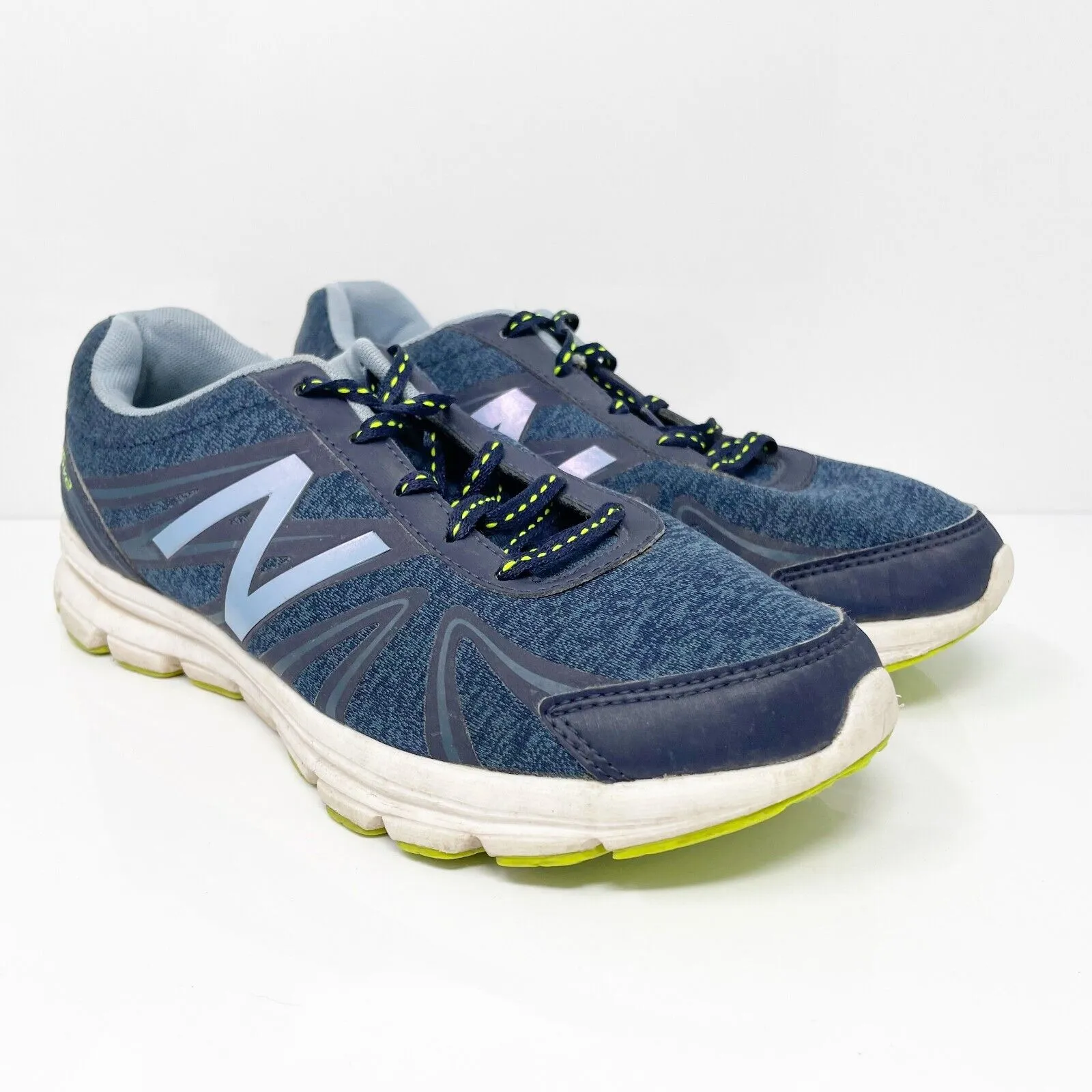 New Balance Womens 645 V2 W645AT2 Blue Running Shoes Sneakers Size 8.5 B