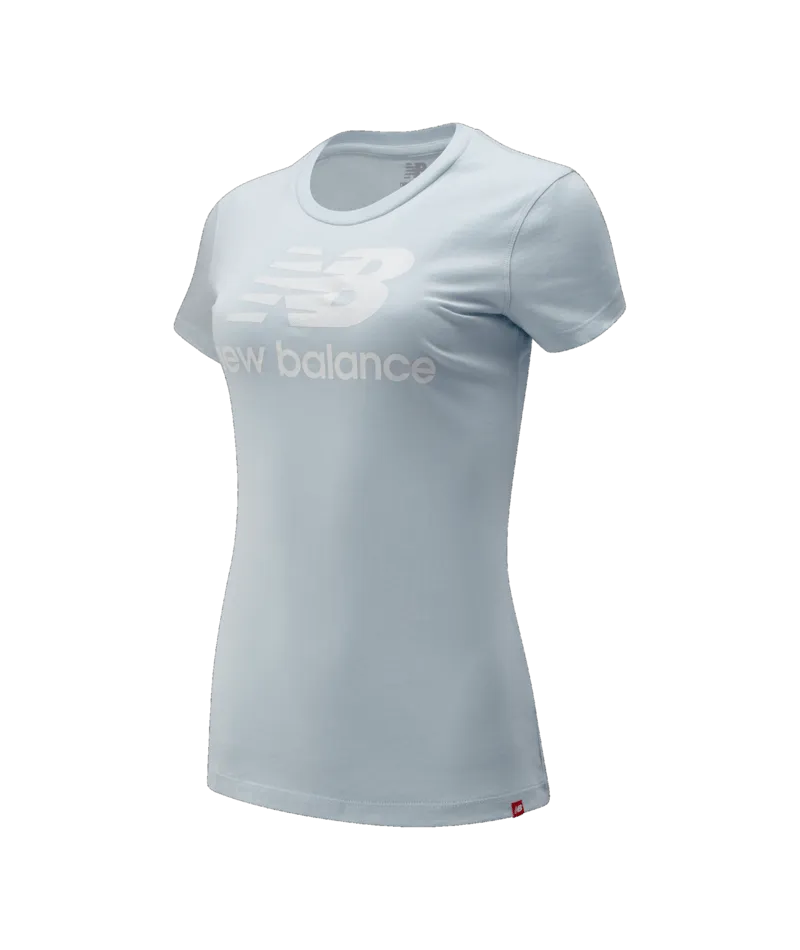 New Balance Women's Essentials Stacked Logo Tee