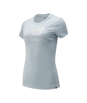 New Balance Women's Essentials Stacked Logo Tee