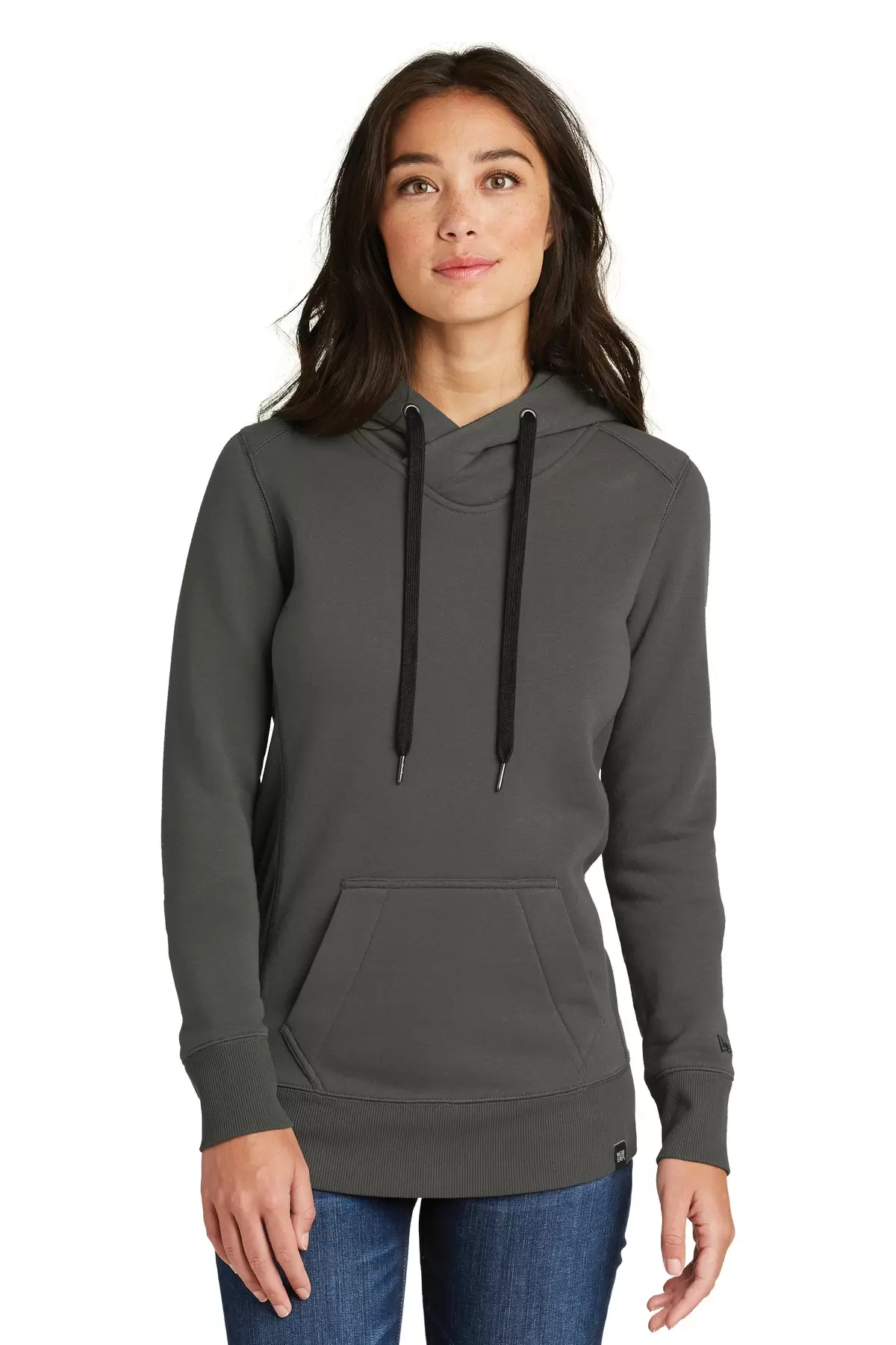 New Era LNEA500     Ladies French Terry Pullover Hoodie SKU: LNEA500