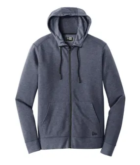 New Era - Men's Tri-Blend Fleece Full-Zip Hoodie