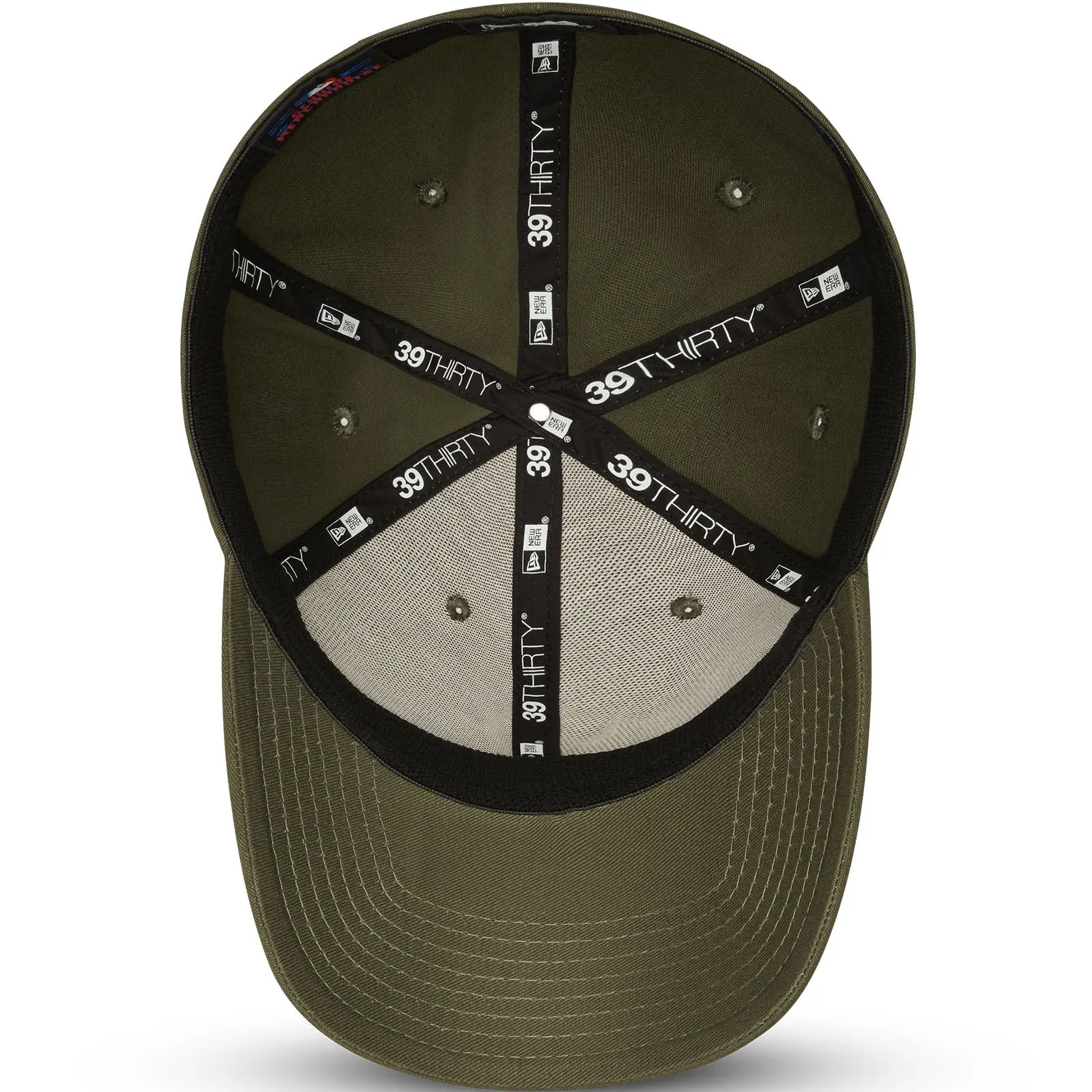 New Era Mens New York Yankees 39THIRTY MLB Baseball Cap - Khaki