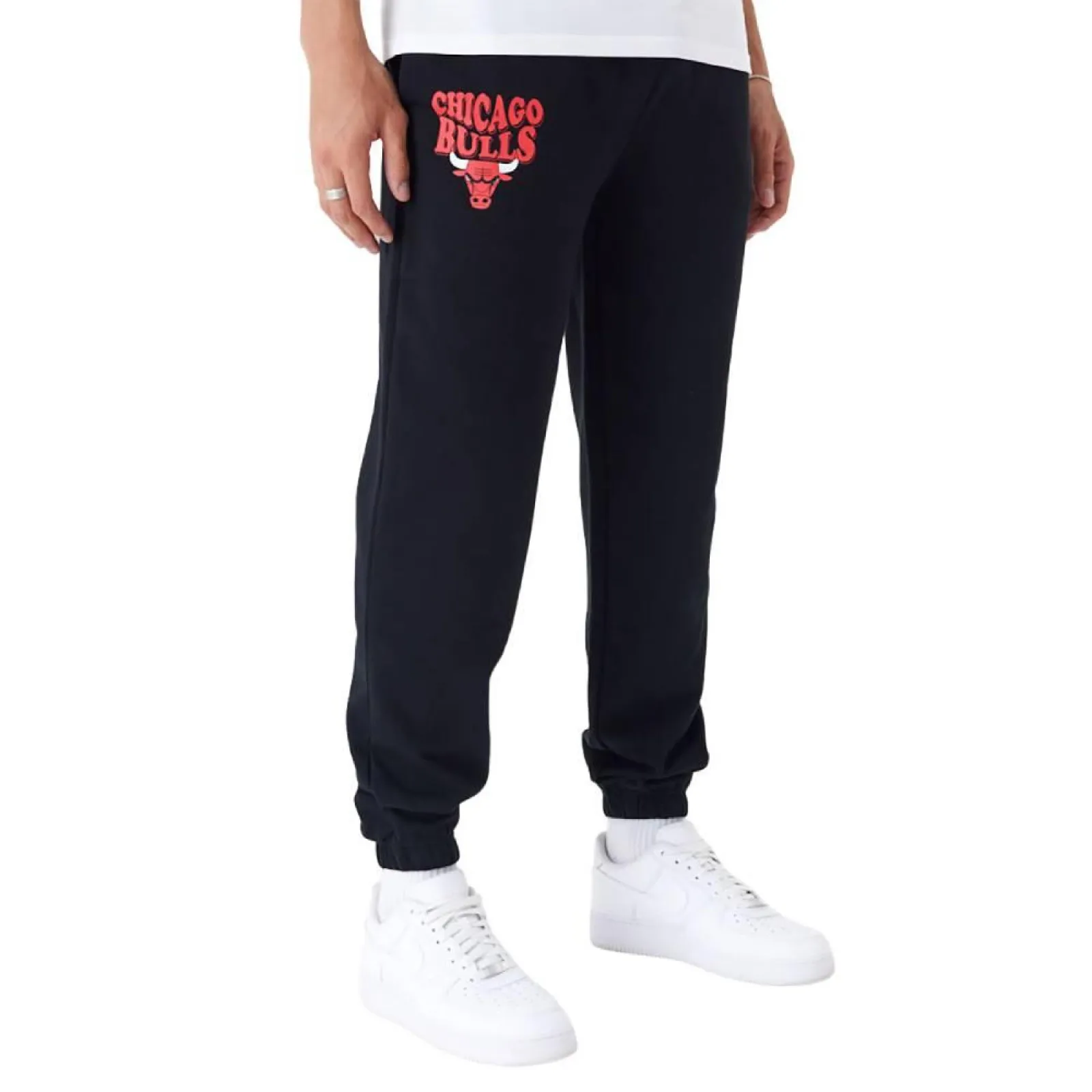 New Era NBA Chicago Bulls Script Joggers ''Black''