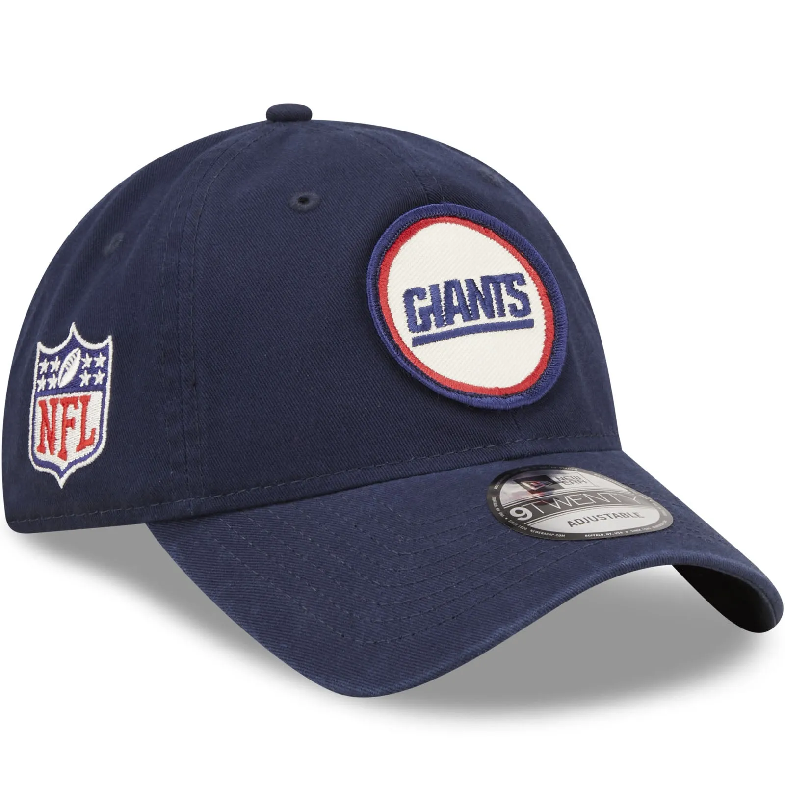 New Era New York Giants NFL 2022 Sideline 9TWENTY Baseball Cap - Blue