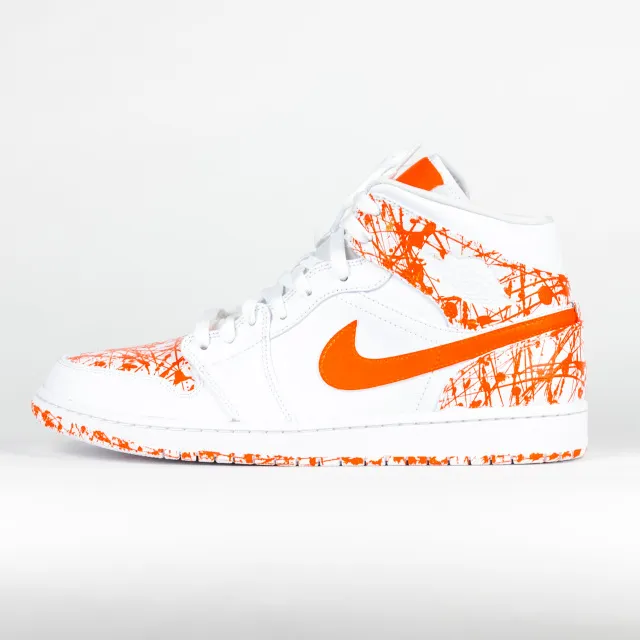 Nike Air Jordan 1 Mid Custom 'Shattered Backs' Edition