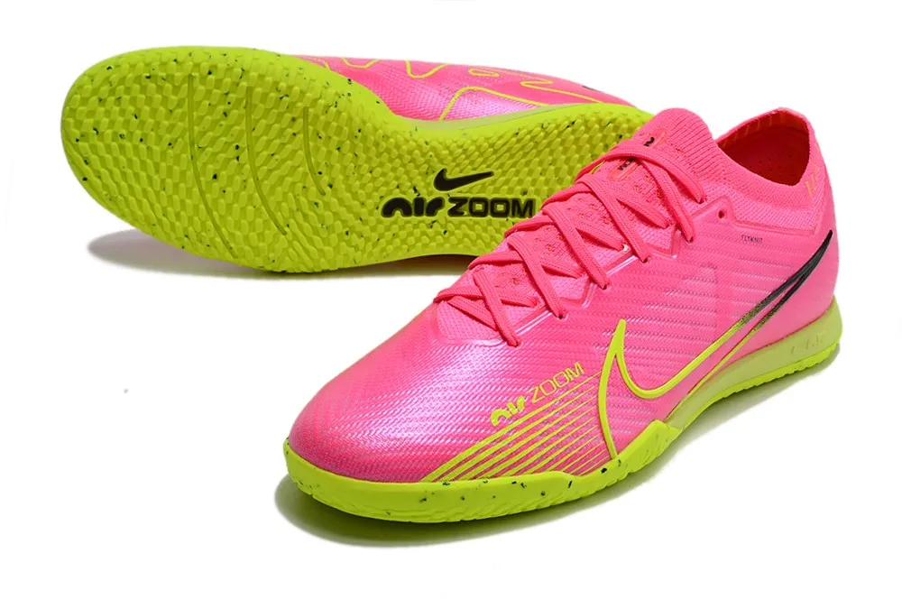Nike Air Zoom Mercurial Vapor 15 Elite Indoor Luminous Pack - Pink Blast/Volt/Gridiron