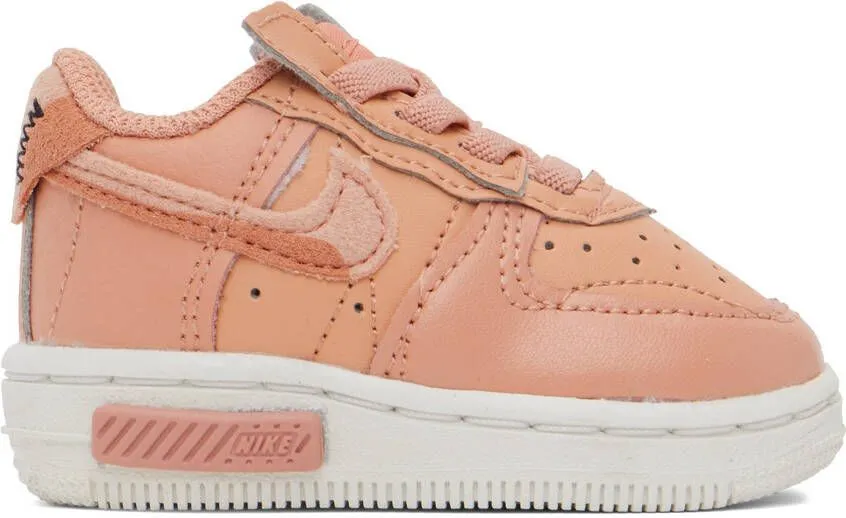 Nike Baby Pink Force 1 Fontanka Sneakers