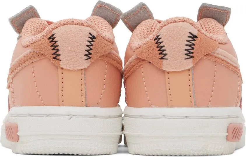 Nike Baby Pink Force 1 Fontanka Sneakers