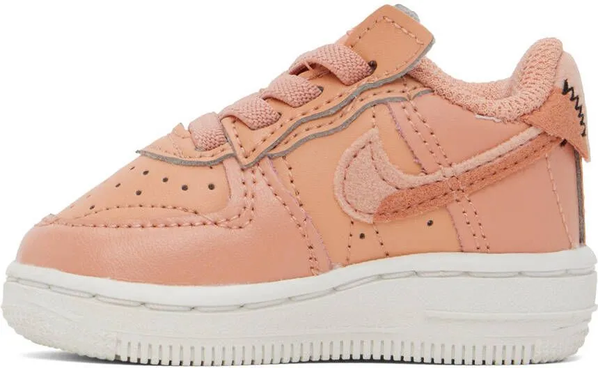 Nike Baby Pink Force 1 Fontanka Sneakers