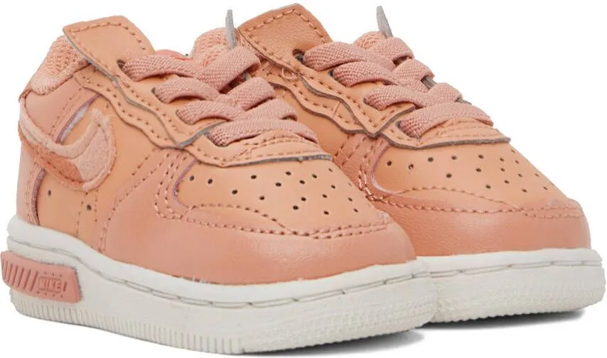 Nike Baby Pink Force 1 Fontanka Sneakers