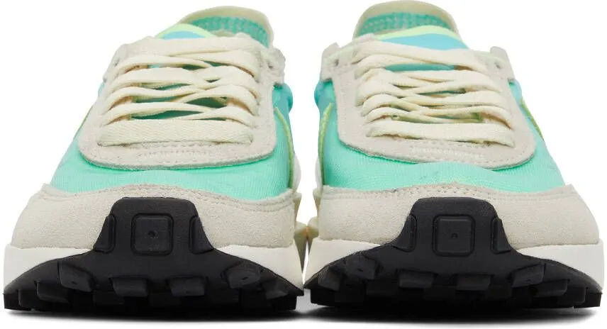 Nike Blue & Green Waffle One Sneakers