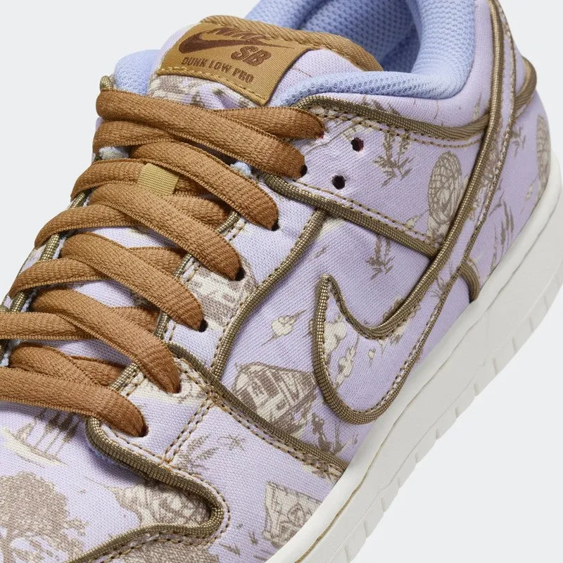 Nike SB - Dunk Low Pro Premium (Football Grey) Pastoral Print City of Style