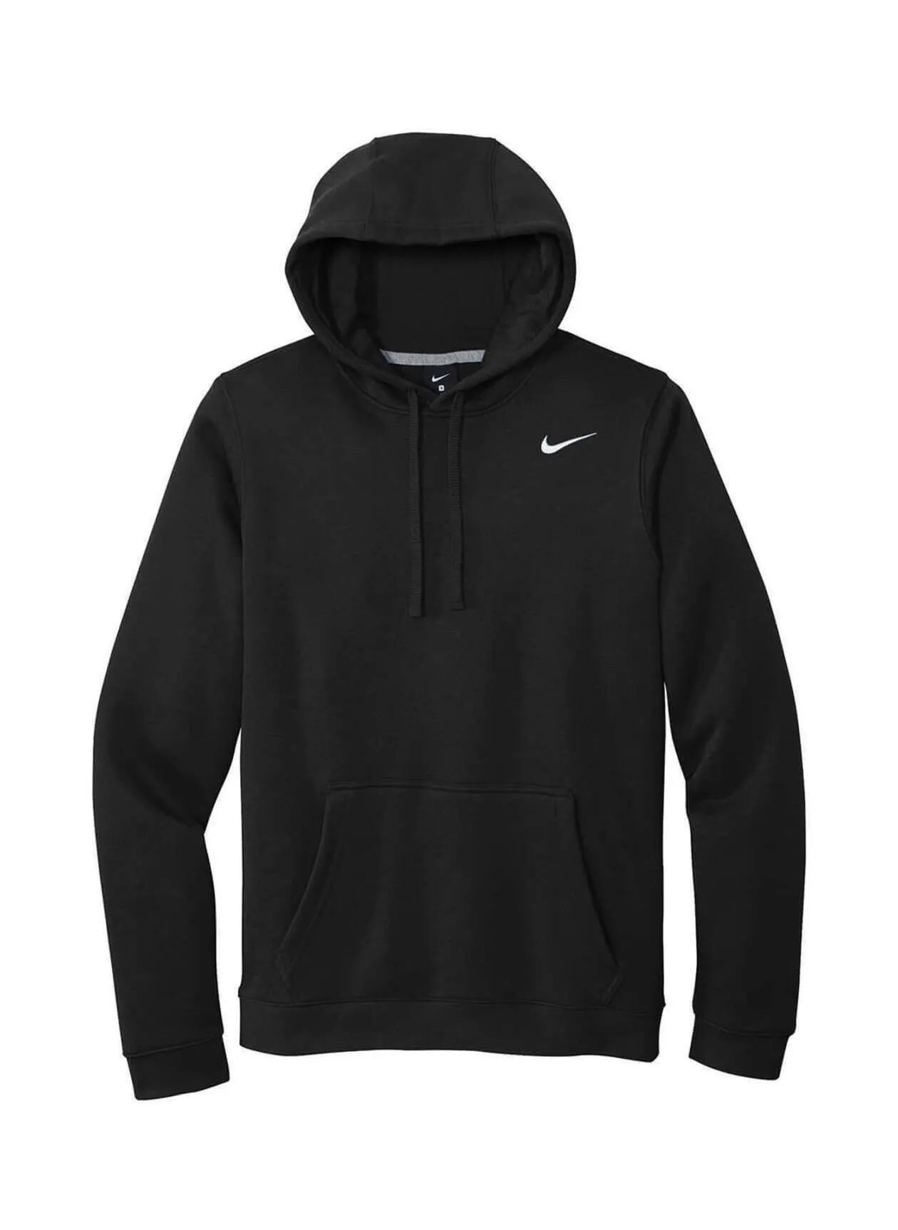 Nike Team Black Men's Club Fleece Hoodie | Personalized 