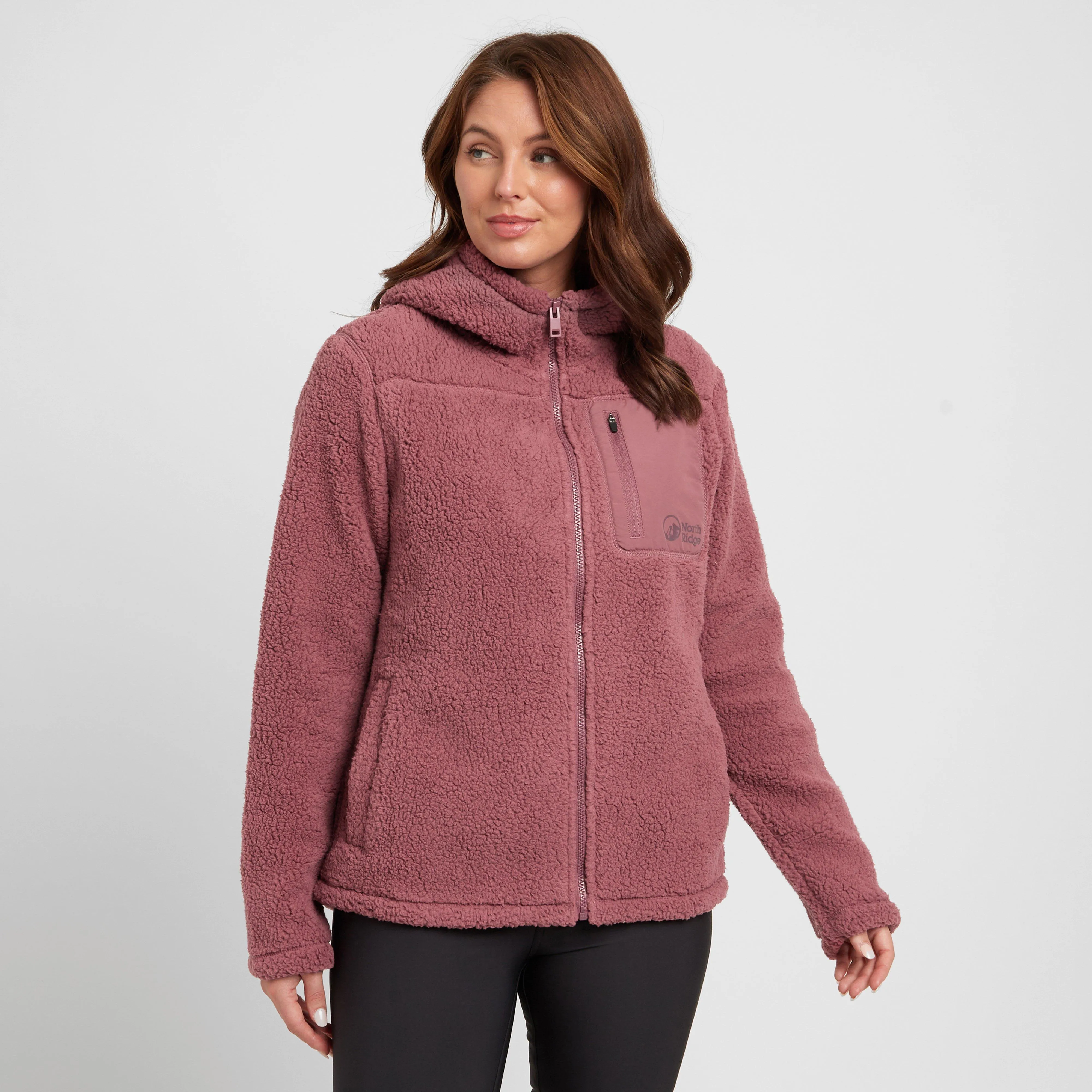 North Ridge Women's Vista Full Zip Fleece Hoodie | Millets