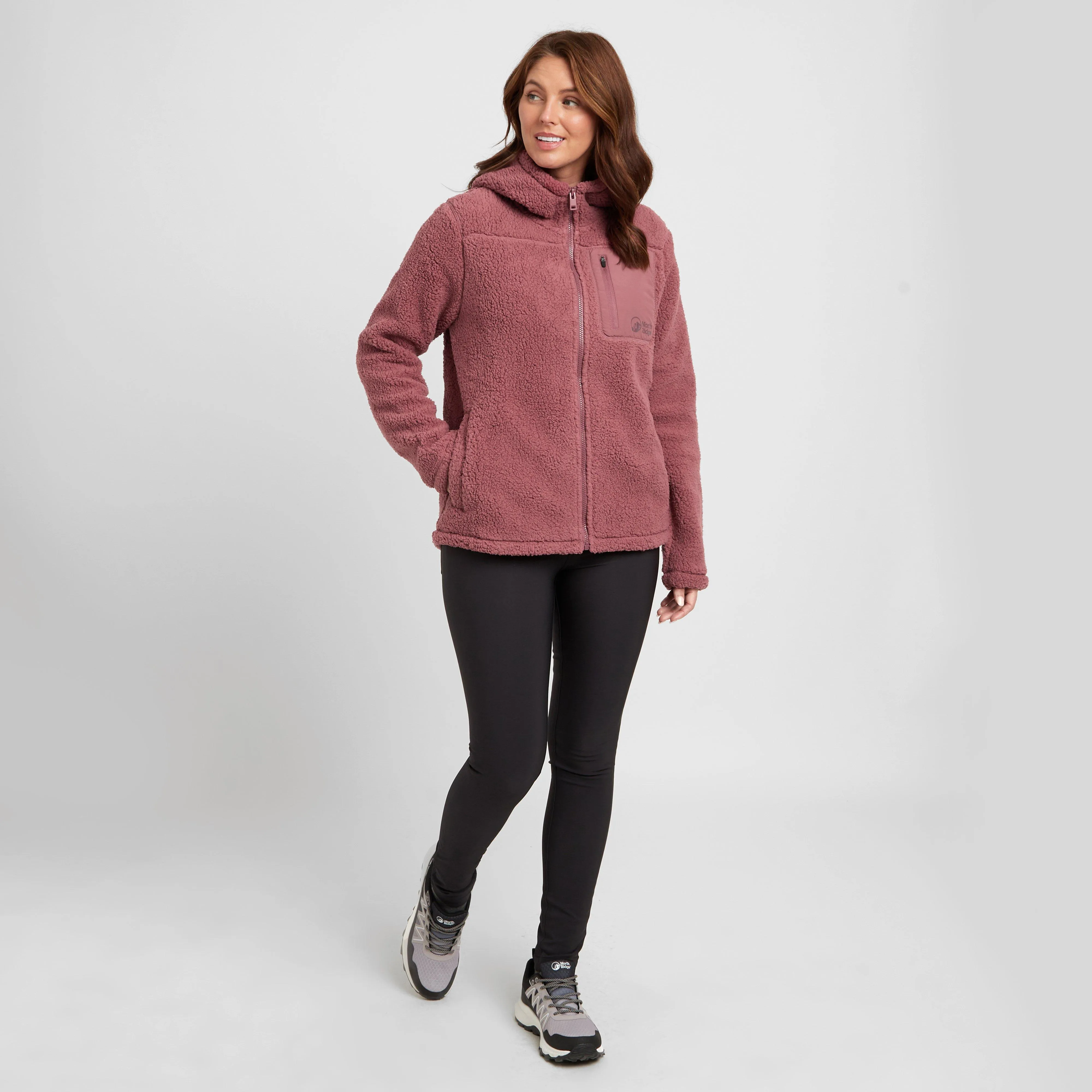 North Ridge Women's Vista Full Zip Fleece Hoodie | Millets