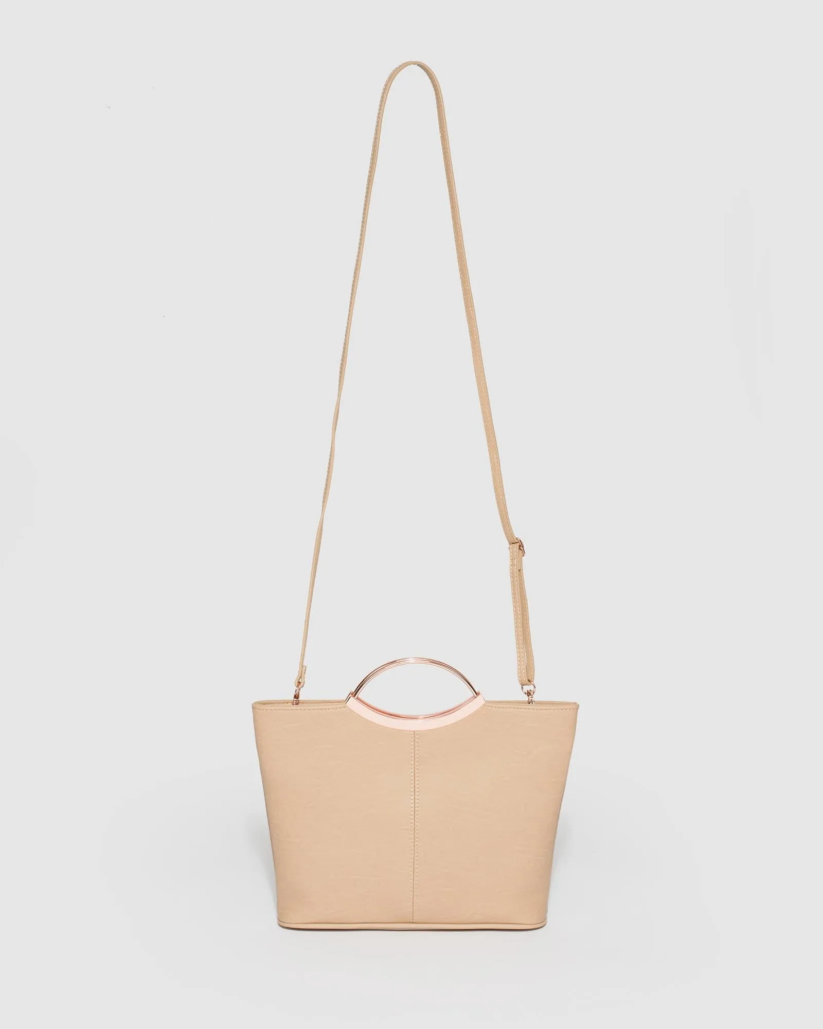 Nude Jessie Clutch Bag