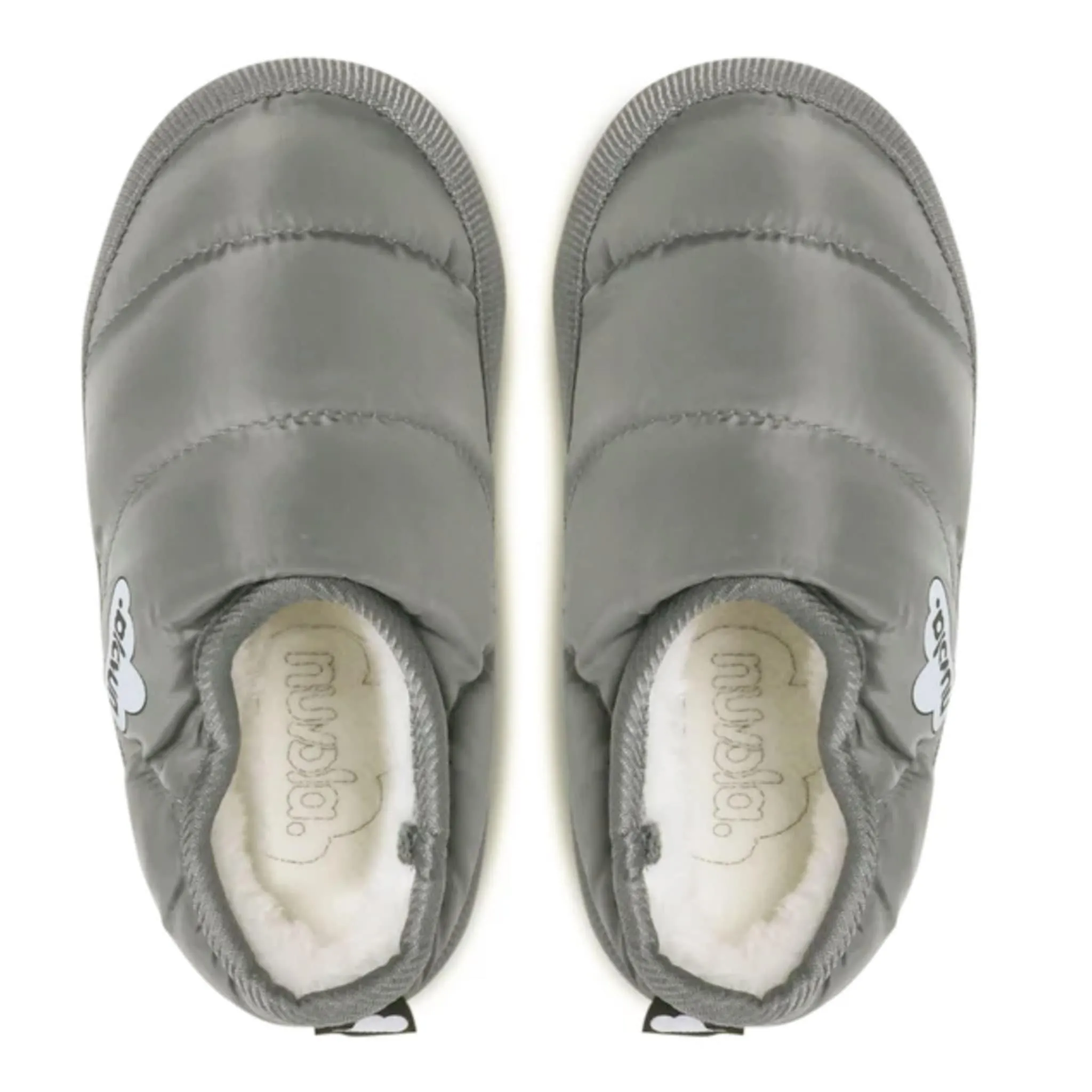 Nuvola Grey Classic Slipper Sizes 26-35  - Clement