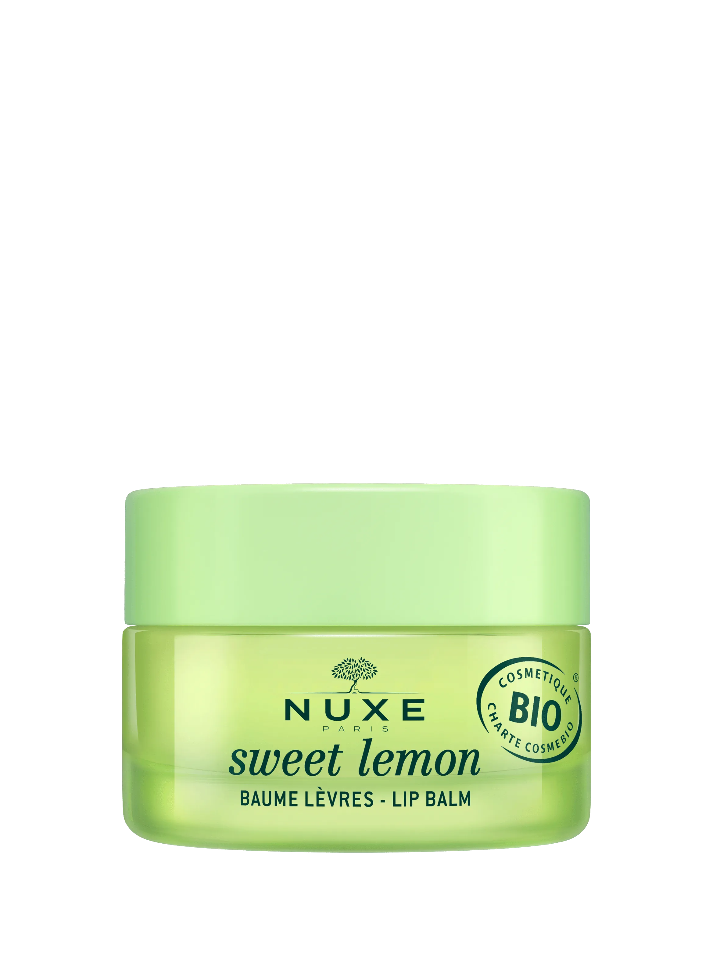 NUXE  Sweet Lemon Lip Balm with lemon meringue fragrance