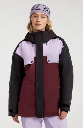 O'Riginals Snow Jacket | Black Out Colour Block