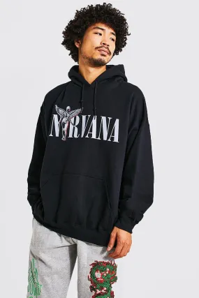 Oversized Nirvana License Hoodie