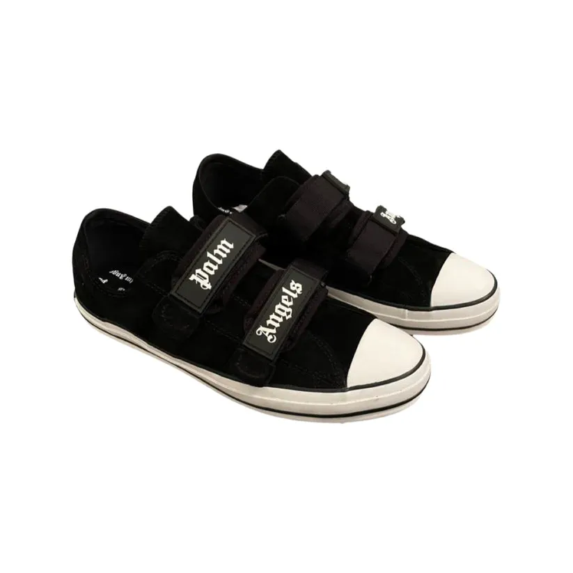 PALM ANGELS LOGO TRAINERS - BLACK