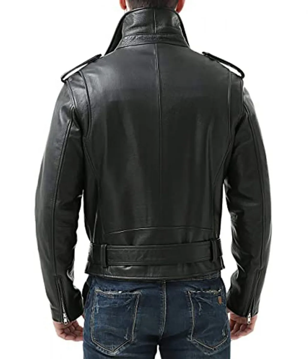 Park Solomon All of Us Are Dead Biker Leather Jacket