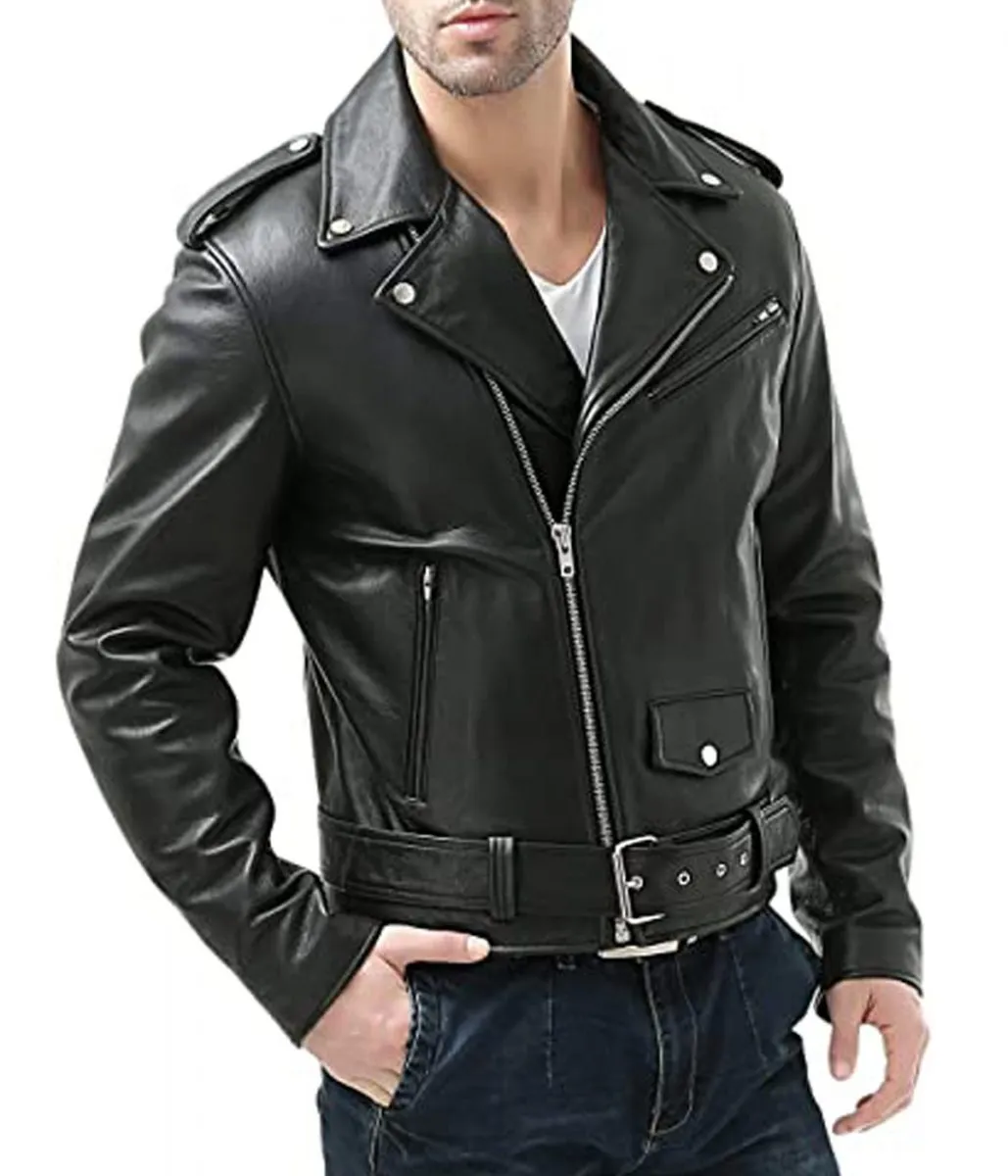 Park Solomon All of Us Are Dead Biker Leather Jacket