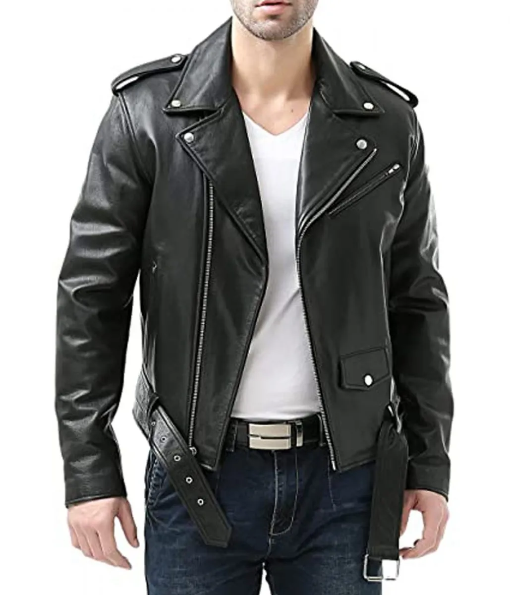 Park Solomon All of Us Are Dead Biker Leather Jacket