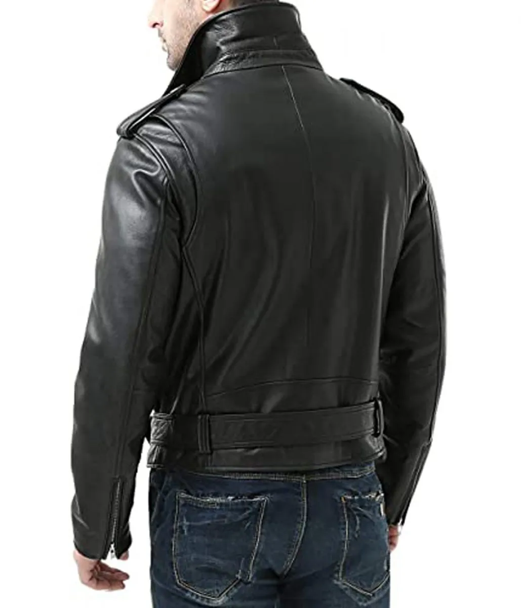 Park Solomon All of Us Are Dead Biker Leather Jacket