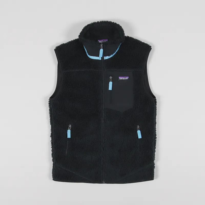 Patagonia Classic Retro-X Fleece Vest Pitch Blue