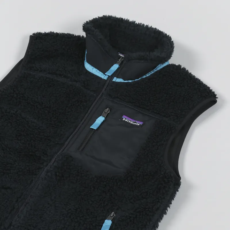 Patagonia Classic Retro-X Fleece Vest Pitch Blue