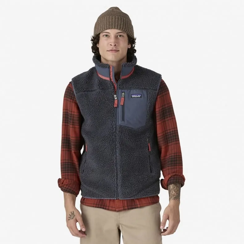 Patagonia Classic Retro-X Fleece Vest (Smolder Blue)