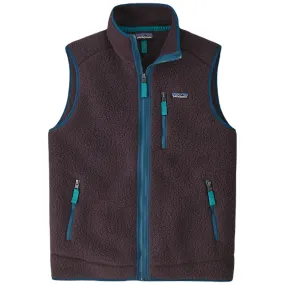 Patagonia Men's Obsidian Plum Retro Pile Fleece Vest