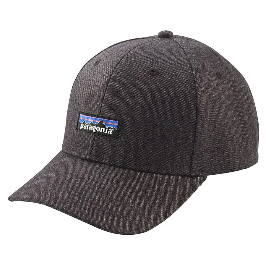 Patagonia Tin Shed Hat - P-6 Logo: Ink Black