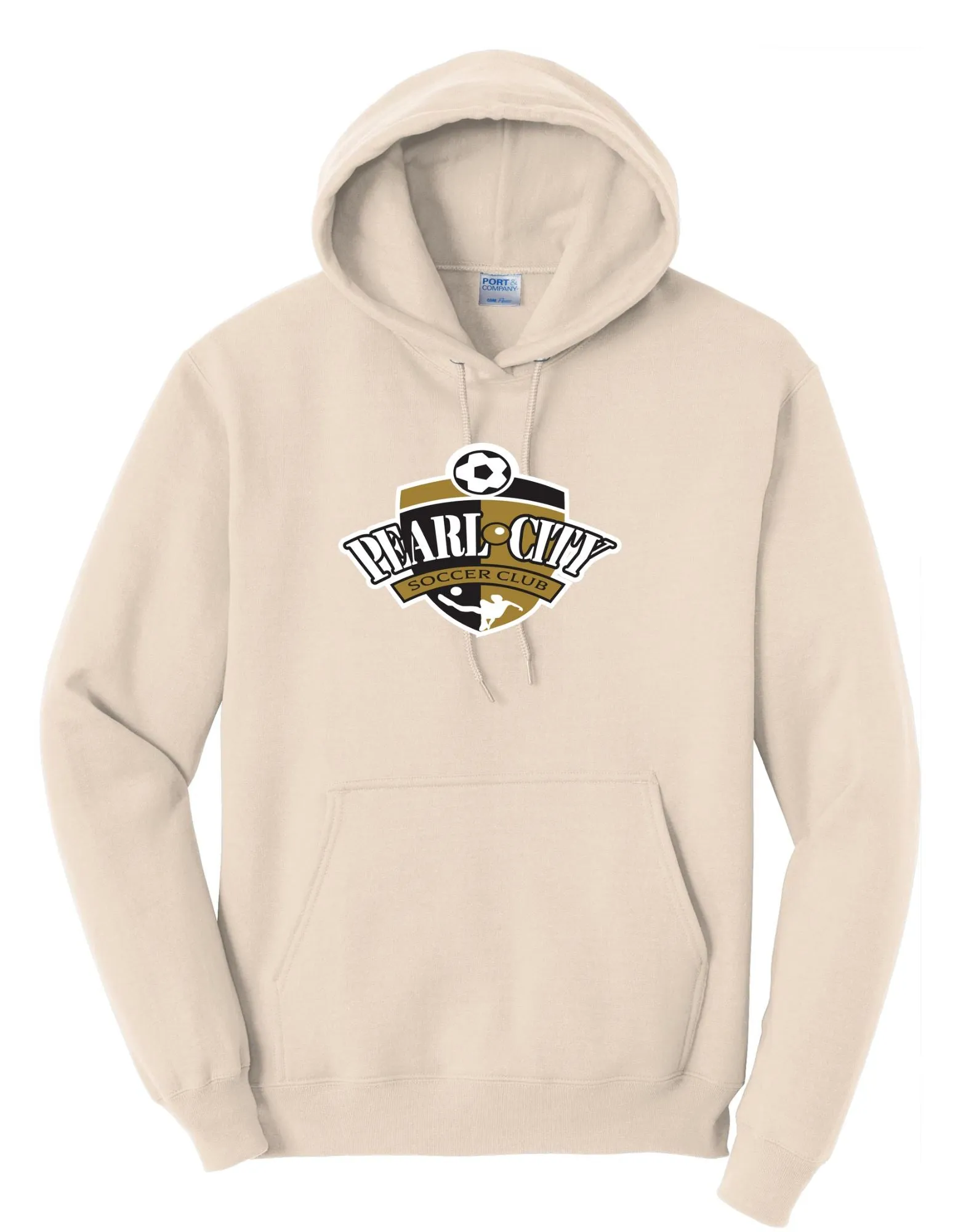 Pearl City Soccer Club Men's Fleece Hooded Sweatshirt