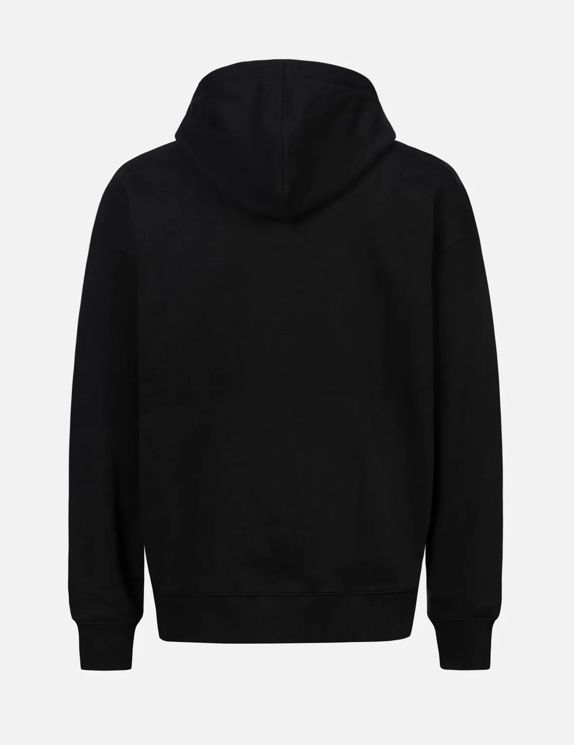 Peeping Godhead Pattern Seagull Print Loose Fit Hoodie