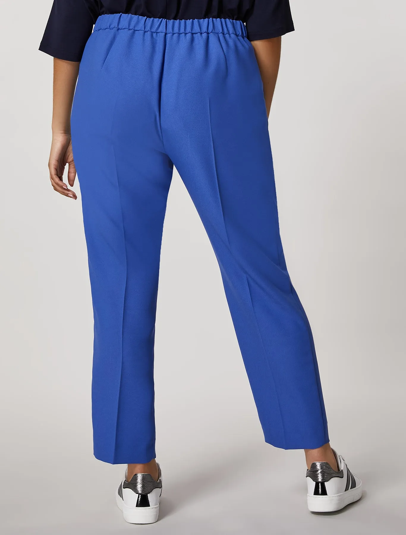 Persona (by Marina Rinaldi) RAME CREPE ENVERS SATIN TROUSERS