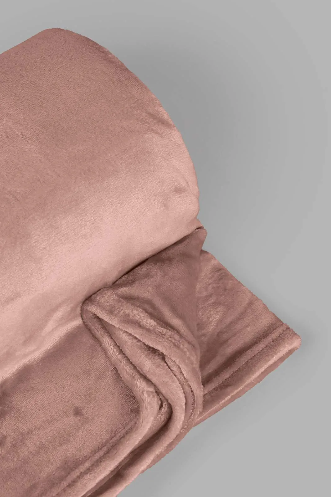 Pink Plain Ultra Soft Blanket (Single Size)