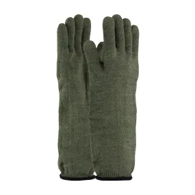 PIP® Kut Gard® 43-858 DuPont™ Kevlar® / Preox Seamless Knit Hot Mill Glove with Cotton Liner - Extended Cuff